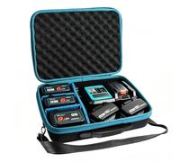 Case Box Tool Storage for Makita 18 V 12 V 40 V Battery Charger | For DIY storage, storage case bag for Makita batteries BL1820 BL1830 BL1840 BL1850 BL1860 accessories (case only))