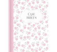 Case Brief Notebook for Law Students | 8.5 x 11" | 100 Case Templates | IRAC Format | Law School Supplies | Law Student Essentials