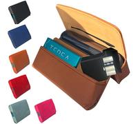 Case by GC compatible with IQOS Iluma Duo 3.0 Terea Heets Accessories (Cognac)