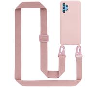 Case Chain for Samsung Galaxy A32 5G Silicone Protection Cover Necklace