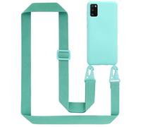 Case Chain for Samsung Galaxy A51 4G / M40s Silicone Protection Cover Necklace