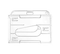 Case: Clear Protector, Name Tag Cover with Side Opening Function, Dur Structure
