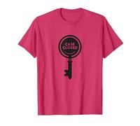 Case Closed Key Detective Mystery Graphic, T-Shirt, Men, Red Heather, XXL
