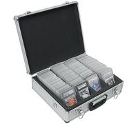 Case Club 100 Graded Card Slab Collector Aluminum Style Case - Storage Fits PSA/BGS/FGS/SGC Graded Slabs - Sports/Trading Collector Box for MTG/Baseball - Travel Holder for Slabs/Sleeves/Loose Cards