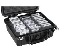 Case Club 27-45 Graded Coin Slab Waterproof Case - Pre-Cut Foam Separates Slabs - Fits PCGS, NGC & More