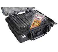 Case Club 31-16 Graded Card Slab Collector Case - Slotted Storage Fits 16+ Slabs, 134 Sleeves, 536 Loose Cards - Travel Case Fits Pokemon & Sports Trading Graded Slabs - Waterproof - Heavy Duty