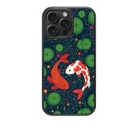 Case Collection for iPhone 15 Pro Max Case | Japanese Pond Art Oriental | Koi Fish | Designer Glossy Print | 10ft Drop Tested | MagSafe Compatible | Soft Microfibre Lining