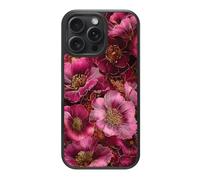 Case Collection for iPhone 15 Pro Max - Compatible with MagSafe, [CoreShock Military-Grade 10ft Drop Protection] - Slim & Lightweight Designer Cases - Ruby Flora