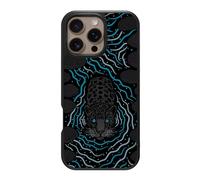 Case Collection for iPhone 16 Pro Max Case | Black Cat Gothic Aesthetic | Midnight Panther | Designer Glossy Print | 10ft Drop Tested | MagSafe Compatible | Soft Microfibre Lining