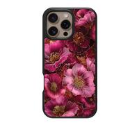 Case Collection for iPhone 16 Pro Max - Compatible with MagSafe, [CoreShock Military-Grade 10ft Drop Protection] - Slim & Lightweight Designer Cases - Ruby Flora