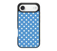 Case Collection for iPhone 17 Air Case | Blue Polka Dot Cute | Summer Breeze | Designer Glossy Print | 10ft Drop Tested | MagSafe Compatible | Soft Microfibre Lining