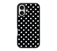 Case Collection White Polka Dot for iPhone 17 Case, Noir Elite