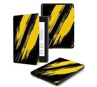 Case Compatible for 6" Kindle Paperwhite 5th/6th/7th Generation 2012/2013/2015,Lightweight Slim Soft PU Case Cover Skin for Paperwhite 5 6 7 Gen,Textured Strokes