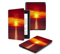 Case Compatible for 6" Kindle Paperwhite 5th/6th/7th Generation 2012/2013/2015,Lightweight Slim Soft PU Case Cover Skin for Paperwhite 5 6 7 Gen,Sunrise Over The Ocean