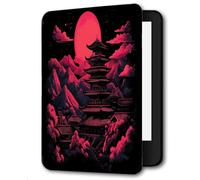 Case Compatible for 6" Kindle Paperwhite 5th/6th/7th Generation 2012/2013/2015,Lightweight Slim Soft PU Case Cover Skin for Paperwhite 5 6 7 Gen,Big Tree Tower