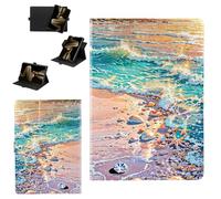 Case Compatible for Prestigio Wize 4131 4g Tablet Case Cover [360-Degree Rotating Support][Hardened Edge Protection Against Drops] MHHA