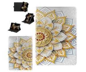 Case Compatible for Zte K87cc Consumer Cellular Cc Connectpad Tablet Case Cover [360-Degree Rotating Support][Hardened Edge Protection Against Drops] GGTT