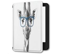 Case Compatible with 6" Kindle Paperwhite 10th Generation 2018 Release (Model NO:PQ94WIF),Ultra Thin Protective Case Cover with Smart Auto Wake/Sleep Function,Spectacles Giraffe