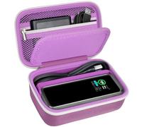 Case Compatible with Anker Prime Power Bank, 27,650mAh 3-Port 250W& for Prime USB C Charging Station, Storage Travel Holder for Anker Prime Charging Base, Portable Chargers, Cable-Purple (Box Only)
