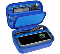 Case Compatible with Anker Prime Power Bank, 27,650mAh 3-Port 250W& for Prime USB C Charging Station, Storage Travel Holder for Anker Prime Charging Base, Portable Chargers, Cable-Blue (Box Only)