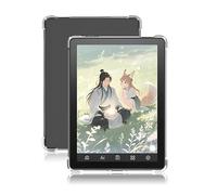 Case Compatible with Bigme B6 Color Ebook Reader 6 inch Tablet - Shockproof TPU Protective Case with Kickstand Anti-Slip, Drop-Resistant Business Style (Clear)