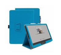 Case Compatible with Boox Go Color 7 Gen 2, Two-Fold Stand Cover | Handcrafted PU, Skin-Friendly Texture, Slim Design(Peacock Blue)