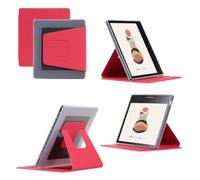 Case Compatible with Boox Go Color 7, PU Cover | Shockproof Protection, Lightweight Design, Precise Cutouts, Black Red White Color(Red)