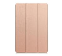 Case Compatible with Doogee T36 12 Inch Tablet PC Slim Tri-Folding Stand Flip Book Cover Funda with Hard Back Shell(Rose Gold)
