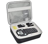 Case Compatible with DYMO Label Maker LabelManager 160/280 Portable Label Maker, Tag Printer Storage Organizer for AC Adapter, Tape Cartirdges and More Accessories(Box Only) Gray