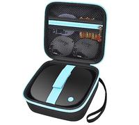 Case Compatible with DYMO LetraTag 200B Bluetooth Label Maker, Label Printer Bluetooth Protective Storage Holder Bag, Labeler Tape and Batteries Carrying Pouch (Box Only)