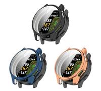 Case Compatible with Garmin Approach S50 Protective Case, Soft Ultra Thin TPU Full Cover Screen Protector Case, Protective Cases for Garmin Approach S50 (Pack of 3)