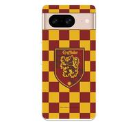 Case Compatible with Google Pixel 8 Official Harry Potter Gryffindor Shield to Protect Your Mobile Phone Case Transparent Silicone Flexible with Official Harry Potter License