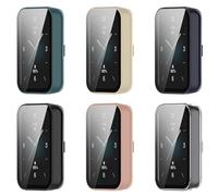 Case Compatible with Honor Band 9, Protective Case, with Scratch-Resistant Screen Protector, Hard PC Protection for Honor Band 9 Smartwatch Accessories (Pack of 6)