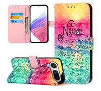 Case Compatible with Honor Magic 8 Pro Air Cover Flip Wallet Phone Case 3D PU Leather Protective Cover with Magnetic Clasp Kickstand Card Slots Holder for Honor Magic 8 Pro Air, Chasing Dreams