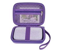 Case Compatible with HP Sprocket Select Portable/ 2nd Edition Instant Photo Printer, Travel Carrying Organizer Holder Fits for Zink Photo Paper, USB Cable and More Accessories (Box Only) (deep purple)