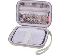 Case Compatible with HP Sprocket Select Portable/ 2nd Edition Instant Photo Printer, Travel Carrying Organizer Holder Fits for Zink Photo Paper, USB Cable and More Accessories (Box Only) (white)