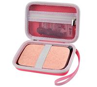 Case Compatible with HP Sprocket Select Portable/ 2nd Edition Instant Photo Printer, Travel Carrying Organizer Holder Fits for Zink Photo Paper, USB Cable and More Accessories (Box Only)- Pink