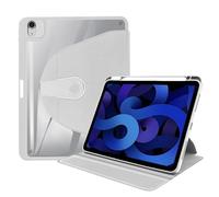 Case Compatible with iPad Mini4/5 7.9 inch,360° Rotating Stand Smart Tablet Cover,Hard PC Back Shell Slim Hard Shell Folio Cover,Auto Sleep/Wake Tablet Case ZY (GREY)