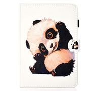 Case Compatible with iPad Pro 11 inch 2024 M4 Tablet Shockproof Leather Case with Stand Function Slim Smart Protective Case for iPad Pro 11 inch 2024 M4 Beckoning panda