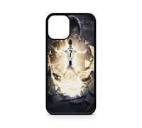 Case Compatible with iPhone 13 Pro - Cristiano Ronaldo - Power and Speed - HD Sublimation - Silicone Black - Madness Cases