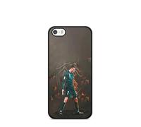 Case Compatible with iPod 5 6 7 - Cristiano Ronaldo - Match Intensity - HD Sublimation - Black Silicone - Madness Cases