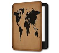 Case Compatible with Kindle 10th Generation 2019 (MODEL:J9G29R), Smart Auto Wake Sleep PU Leather Case Cover Compatible with Kindle 10th Gen 2019 Release Deep Map
