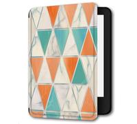 Case Compatible with Kindle 10th Generation 2019 (MODEL:J9G29R),Smart Auto Wake Sleep PU Leather Case Cover Compatible with Kindle 10th Gen 2019 Release,Stitching Triangles