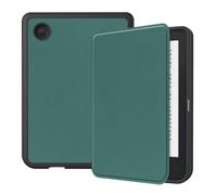 Case Compatible with Kobo Clara Colour N367 BW 2E, 6 Inch | PU Hybrid Cover, Soft TPU Shell PU Exterior, Auto Wake/Sleep, Full-Body Protection(Dark Green,Clara 2E)