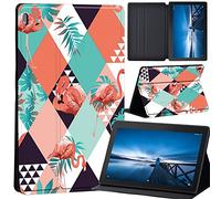 Case Compatible with Lenovo Tab M10 HD 2nd Gen 10.1 Inch TB-X306X/TB-X306F, Ultra Thin Case with Stand Function Auto Sleep Wake Up Function Slim PU Protective Case (flamingo001)