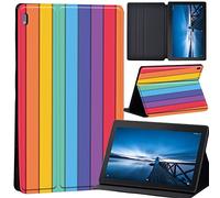Case Compatible with Lenovo Tab M10 HD 2nd Gen 10.1 Inch TB-X306X/TB-X306F, Ultra Thin Case with Stand Function Auto Sleep Wake Up Function Slim PU Protective Case (color chart)