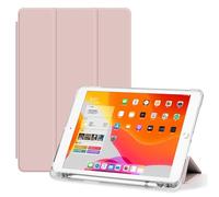 Case Compatible with Lenovo Tab P11 2020 TB-J606/P11 Plus 2021 TB-J616 Tablet Case,TPU Slim Cover Auto Wake/Sleep Smart w/Pencil Holder Shockproof Cover with Clear Back Shell zy (Baby Pink)