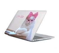 Case Compatible with MacBook Air 13 Inch 2018-2022 Release Model M1 M2 A2681,Funny Protector Cover for Air13 Retina Display with Touch ID-Lazy Beautiful Cat Princess,13.6 Air(A2681) M2 2022
