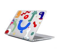 Case Compatible with MacBook Air 13 Inch 2022 2021 2020 2019 2018 Release Model A2337 M1 M2 A2681, Art Protector Covers for Air13 Retina Display with Touch ID-Abstract Little Monster
