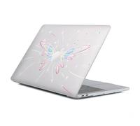 Case Compatible with MacBook Air 13 Inch 2022 2021 2020 2019 2018 Release Model A2337 M1 M2 A2681, Art Protector Covers for Air13 Retina Display with Touch ID-Butterfly Fireworks